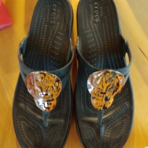 Crocs size 11 Women's Flip Flops